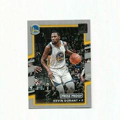 Kevin Durant [Press Proof Silver] Basketball Cards 2017 Panini Donruss Prices