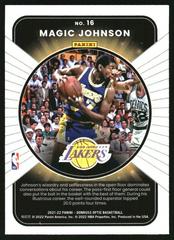 Back Side | Magic Johnson Basketball Cards 2021 Panini Donruss Optic Winner Stays