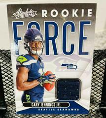 Gary Jennings Jr. Football Cards 2019 Panini Absolute Rookie Force Prices