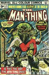 Man-Thing [UK] #22 (1975) Comic Books Man-Thing Prices
