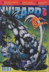 Wizard Magazine [Grey Hulk] #6 (1992) Comic Books Wizard Magazine Prices