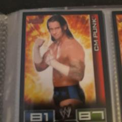 CM Punk Wrestling Cards 2008 Topps WWE Slam Attax Prices