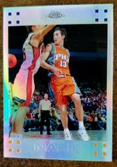 2007 Topps Chrome Steve Nash Refractor #13 Basketball Cards 2007 Topps Chrome Prices