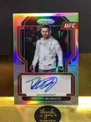 Pedro Munhoz [Silver] Ufc Cards 2022 Panini Prizm UFC Signatures Prices