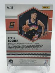 Back Of Card | Devin Booker Basketball Cards 2020 Panini Mosaic