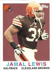Jamal Lewis #32 Football Cards 2008 Topps Turn Back the Clock Prices
