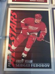 Sergei Federov [First team all-star] Hockey Cards 1994 Topps OPC Premier Prices