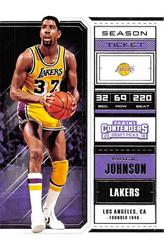 Magic Johnson [Yellow Jersey] #43 Basketball Cards 2018 Panini Contenders Draft Picks Prices