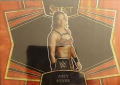 Zoey Stark [Red Wave] #25 Wrestling Cards 2023 Panini Select WWE Snapshots Prices