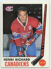 Henri Richard Hockey Cards 1969 Topps Prices