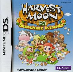 Manual Front | Harvest Moon: Sunshine Islands Nintendo DS