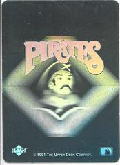 Pirates Baseball Cards 1991 Upper Deck Team Logo Holograms Prices