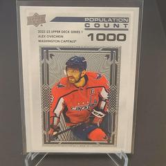 Alex Ovechkin [1000] Hockey Cards 2022 Upper Deck Population Count Prices