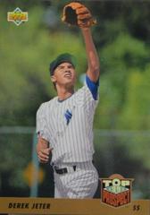 Derek Jeter [Gold Hologram] #449 Baseball Cards 1993 Upper Deck Prices