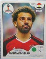 Mohamed Salah [Black Back] Soccer Cards 2018 Panini World Cup Stickers Prices