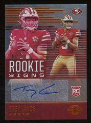 Trey Lance [Orange] #RS-TRL Football Cards 2021 Panini Illusions Rookie Signs Autographs Prices