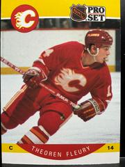 Theoren Fleury #33 Hockey Cards 1990 Pro Set Prices