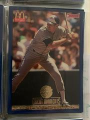1989 UNBELIEVABLE COMEBACK Baseball Cards 1993 Donruss McDonald's Toronto Blue Jays Great Moments Prices