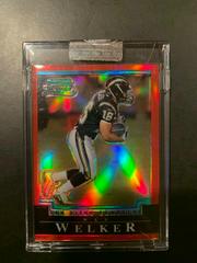 Wes Welker [Red Refractor] #179 Football Cards 2004 Bowman Chrome Prices