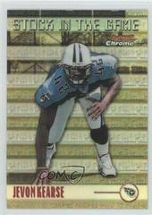 Jevon Kearse [Refractor] #S2 Football Cards 1999 Bowman Chrome Stock in the Game Prices