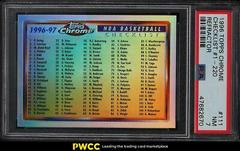 Checklist #1-220 [Refractor] Basketball Cards 1996 Topps Chrome Prices