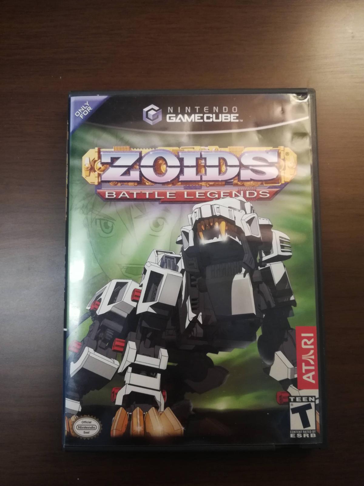 Zoids Battle Legends Item, Box, and Manual Gamecube