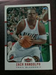 Zach Randolph #160 Basketball Cards 2006 Fleer Prices