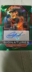 Coby Mayo [Red Ice] Baseball Cards 2023 Panini Prizm Signatures Prices