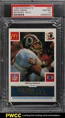 Russ Grimm [Blue] Football Cards 1986 McDonald's Redskins Prices