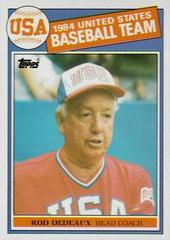Rod Dedeaux [84 USA Baseball Team] #389 Baseball Cards 1985 Topps Prices