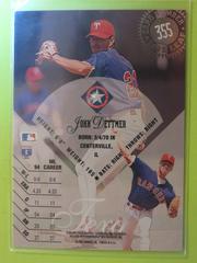Reverse | John Dettmer Baseball Cards 1995 Leaf