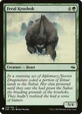 Feral Krushok Magic Mystery Booster Prices