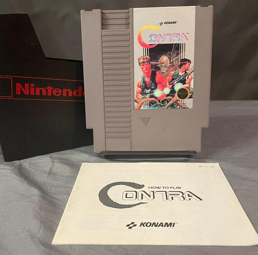 Contra | Item and Manual only | NES
