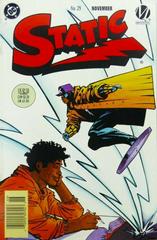 Static [Newsstand] #29 (1995) Comic Books Static Prices