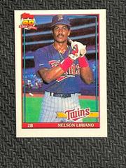 Nelson Liriano #18 Baseball Cards 1991 Topps Micro Prices
