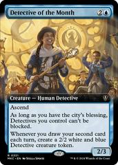 Detective of the Month [Extended Art] #331 Magic Murders at Karlov Manor Commander Prices