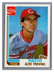 Alex Trevino Baseball Cards 1982 Coca Cola Prices