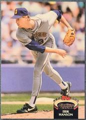 Erik Hanson #37 Baseball Cards 1992 Stadium Club Prices