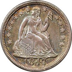 1847 Coins Seated Liberty Dime Prices