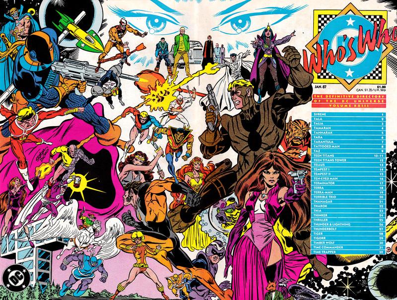 Who's Who #23 (1987) Comic Books Who's Who