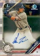 Shea Langeliers Baseball Cards 2019 Bowman Draft Chrome Picks Autograph Prices