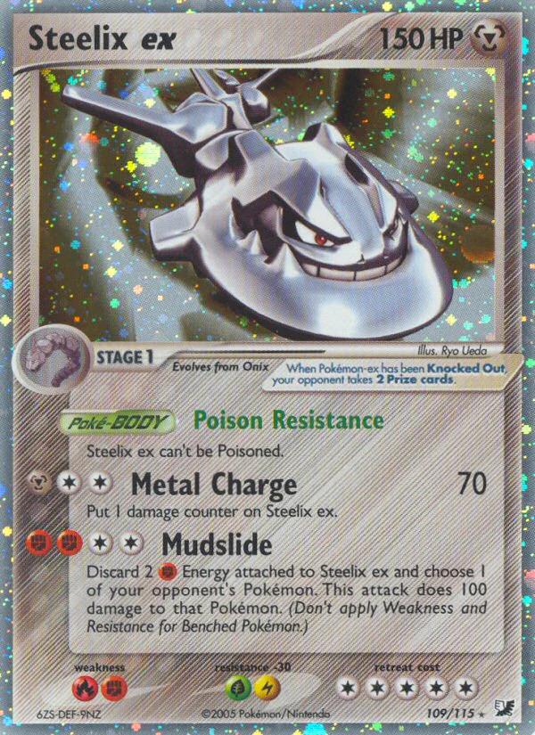Steelix EX 109 Prices Pokemon Unseen Forces Pokemon Cards
