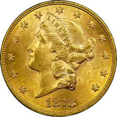 1878 [PROOF] Coins Liberty Head Gold Double Eagle Prices