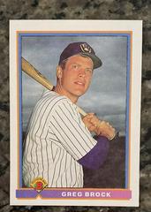 Greg Brock #41 Baseball Cards 1991 Bowman Prices