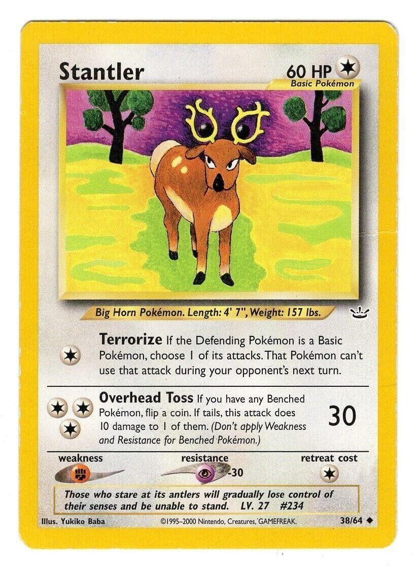 Stantler #38 Pokemon Neo Revelation