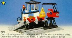 LEGO Set | Freight Loading Depot with Wagon LEGO Train