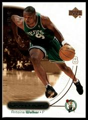 Antoine Walker #4 Basketball Cards 2000 Upper Deck Ovation Prices