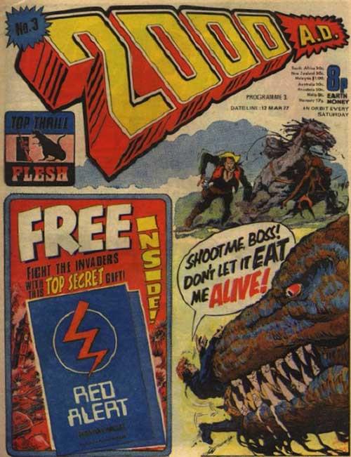 2000 AD #3 (1977) Comic Books 2000 AD