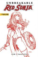 Unbreakable Red Sonja [Finch Fiery Red] #3 (2023) Comic Books Unbreakable Red Sonja Prices