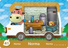 Norma #41 [Animal Crossing Welcome Amiibo] Amiibo Cards Prices